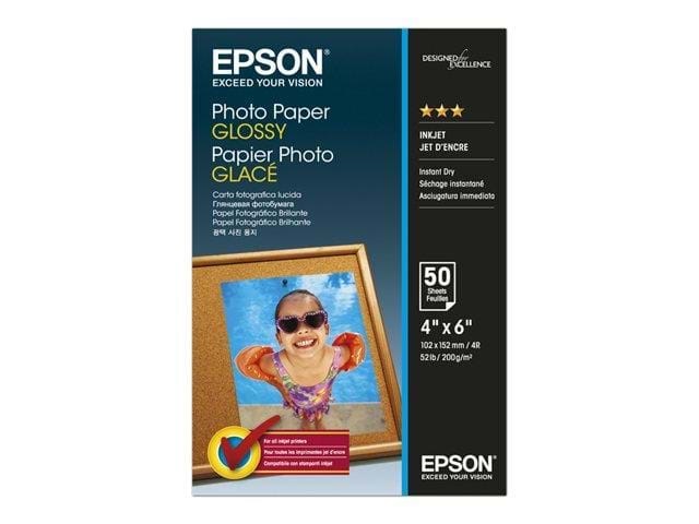 Epson - Blankt Fotopapir - Papier Fotopapier Und Etiketten