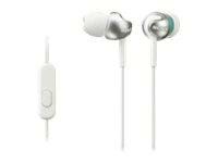 Kopfhörer - Sony Mdr-ex110ap Headset - Weiß - Kopfhoerer/headsets