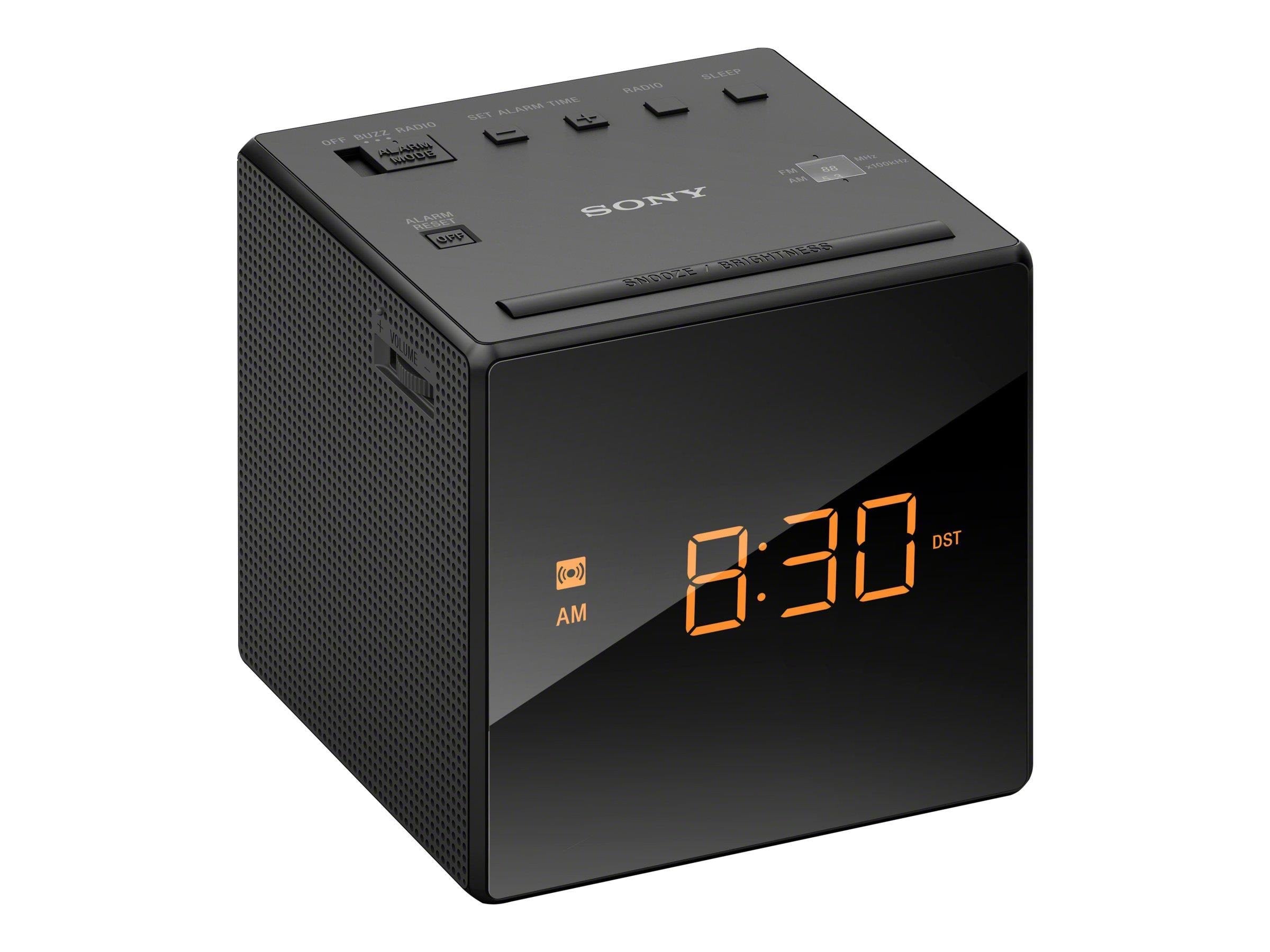 Sony Icf-c1 - Am/fm - Mono - Dab Netzwerk Und Radiowecker Icfc1b.Ced