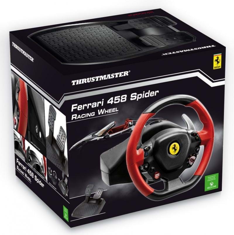 Thrustmaster Ferrari 458 Spider - Wired Controller - Microsoft Xbox One - Gaming Zubehoer 4460105