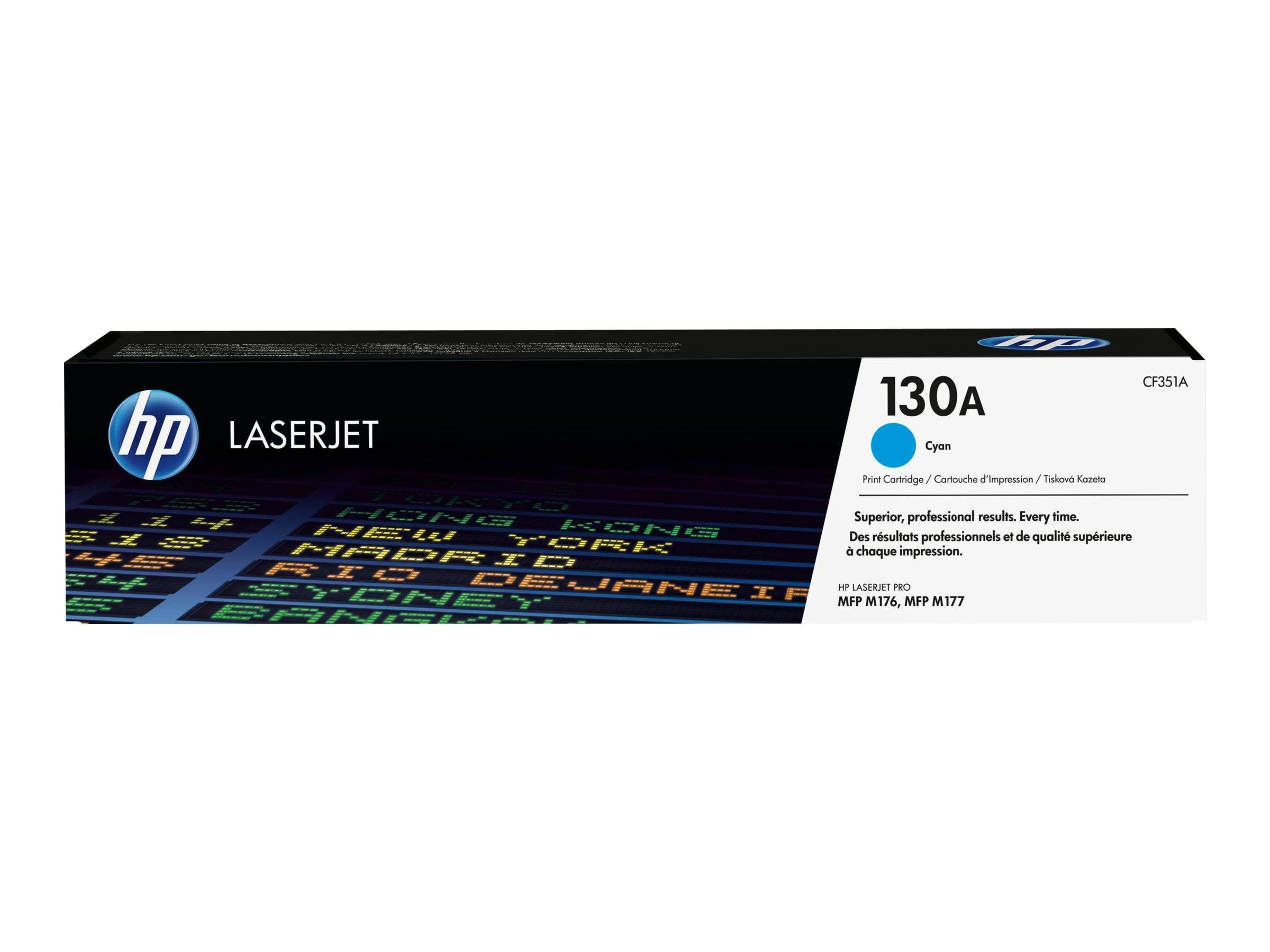 HP 130a / Cf351a Cyan Toner - Druckerzubehoer Tinte Toner