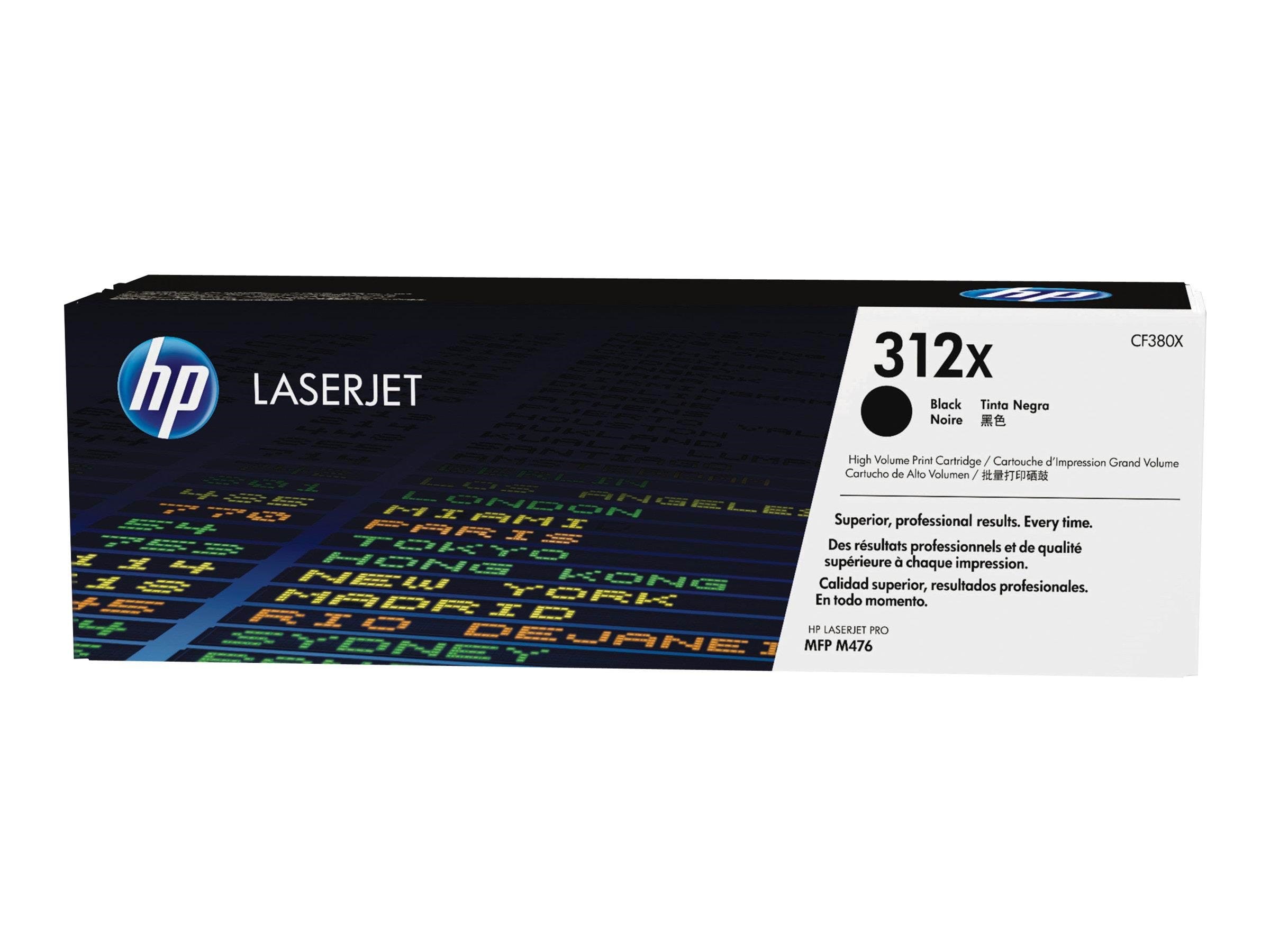 HP 312x / Cf380x High Capacity Black Toner - Druckerzubehoer Tinte Toner