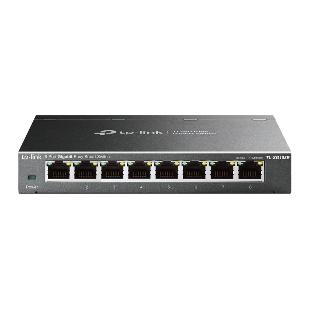 Tp-link Tl-sg108e 8-port Gigabit Easy Smart Switch - Switches