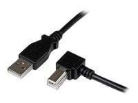Usb 2.0 A zu Right Angle B Kabel - Usb Kabel Schwarz Usbab2mr