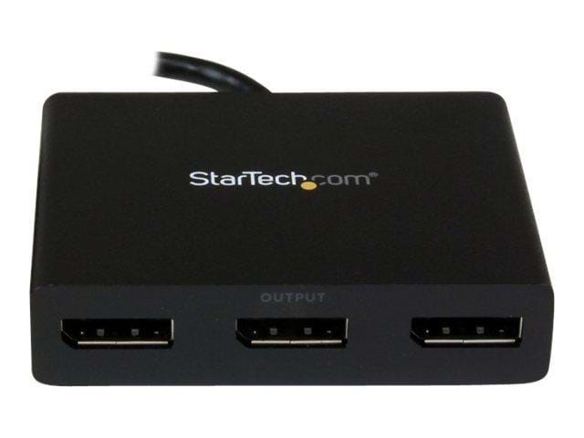 Triple Head Displayport 1.2 Multi Monitor Mst Hub - Video Audio Switcher Mstdp123dp