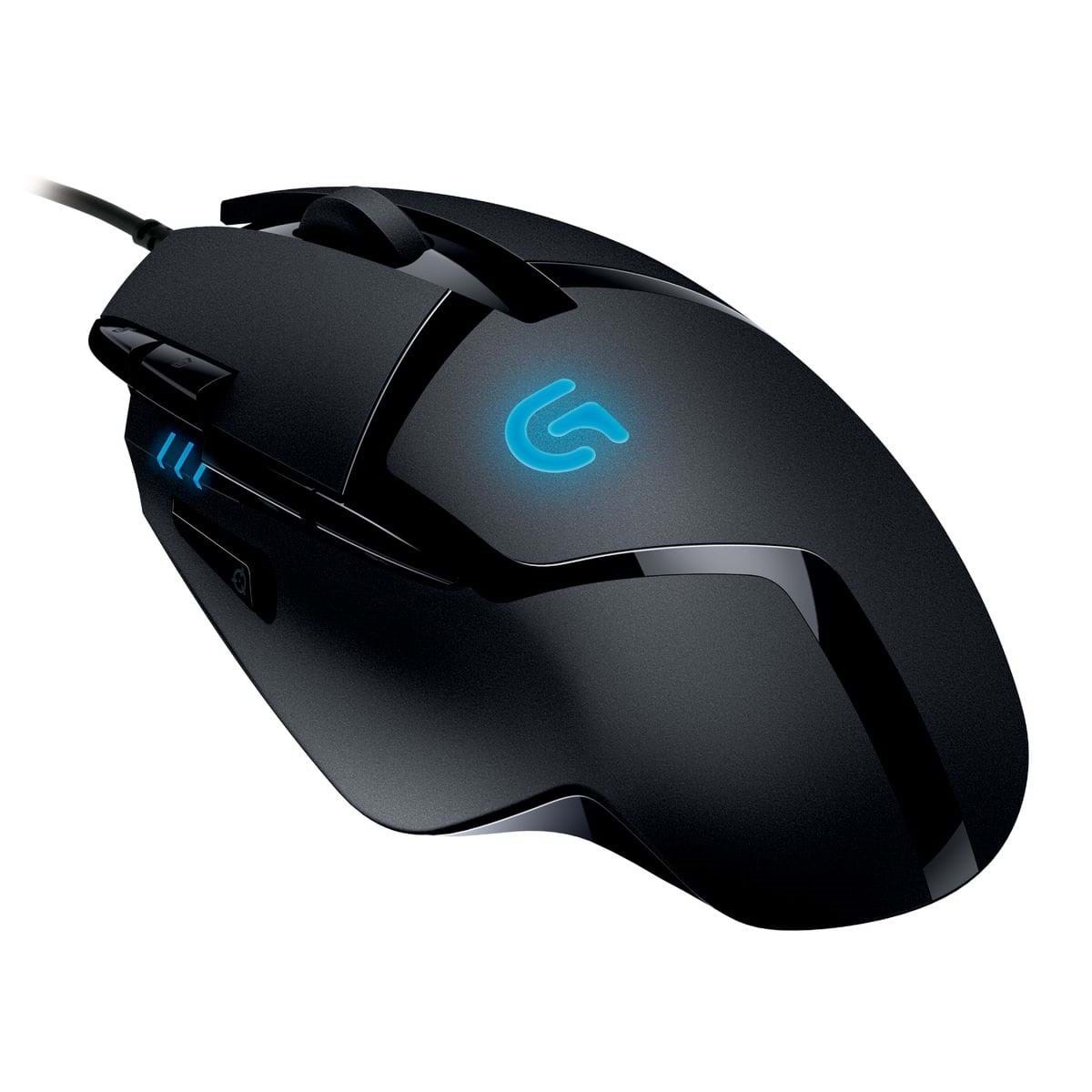 Logitech G402 Hyperion Fury Fps - Gaming Maus (Schwarz) 910-004068