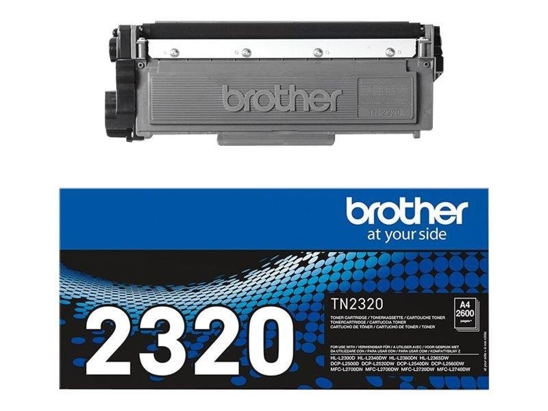 Brother Tn2320 / TN 2320 Black Toner - Druckerzubehoer Tinte Toner Schwarz