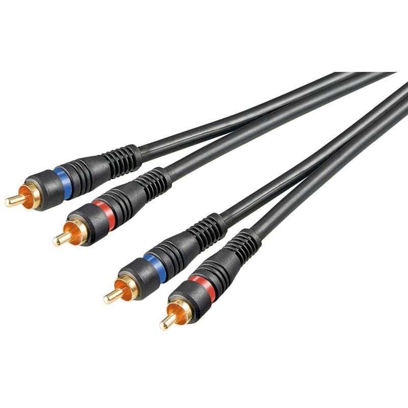 Pro Audio & Video Rca Kabel - 2m - Audio Kabel