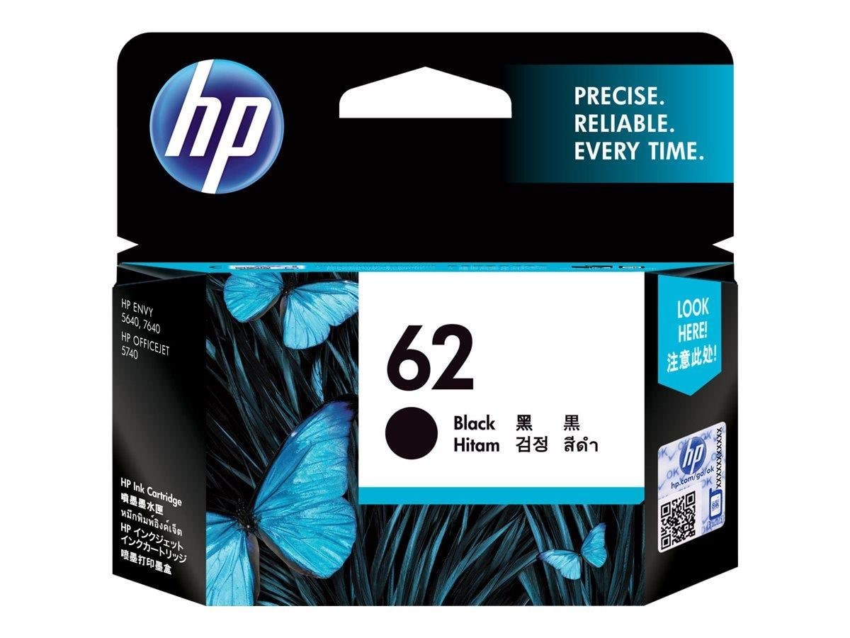 HP 62 / C2p04ae Black Ink - Druckerzubehoer Tinte Toner Schwarz