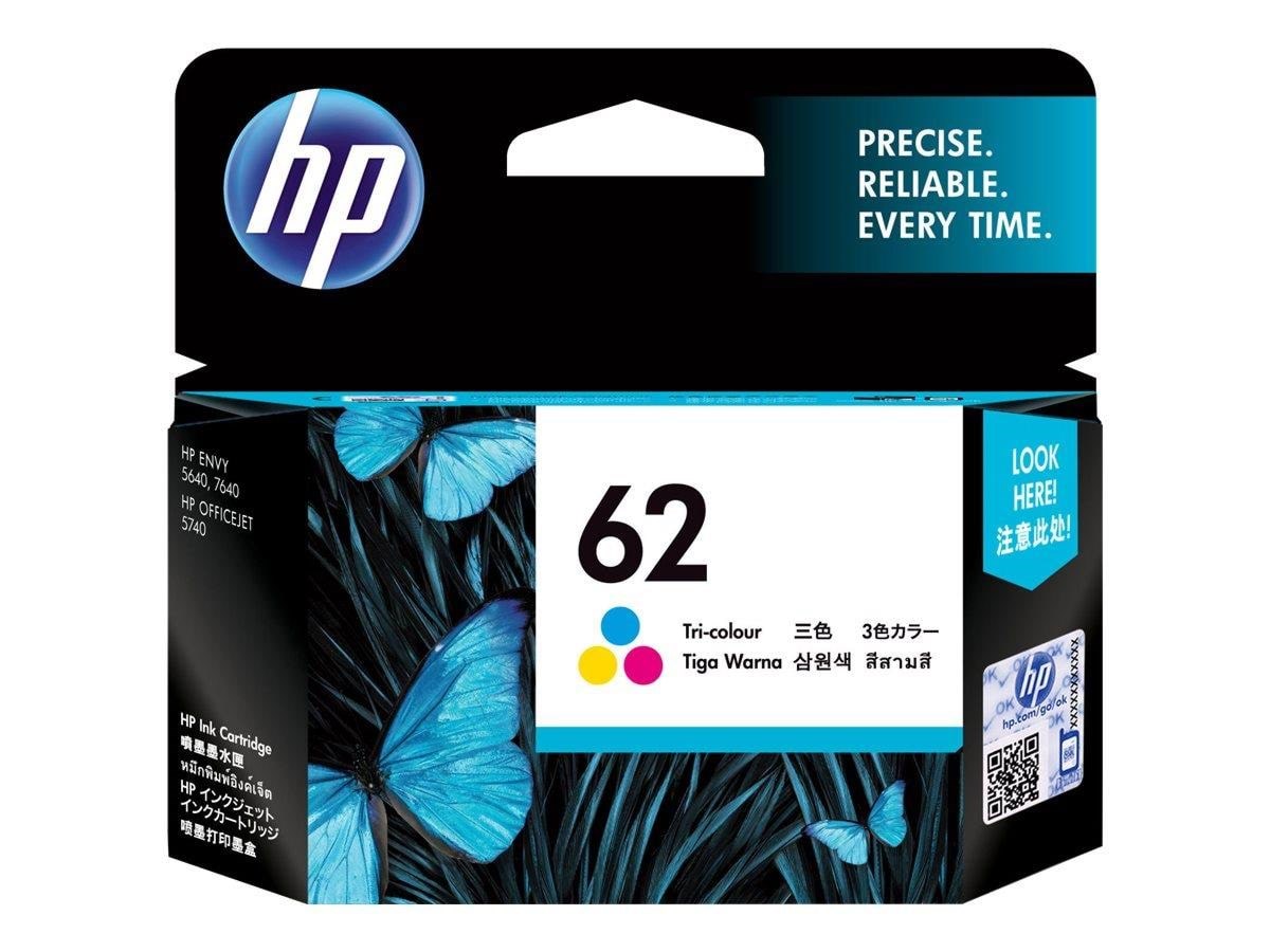 HP 62 / C2p06ae Tri-color (Cyan Magenta Yellow) - Druckerzubehoer Tinte Toner Dye-based Tricolour