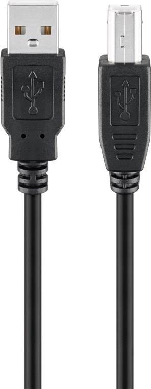 Pro Usb 2.0 A/b - Schwarz - 5m - Usb Kabel 4040849689024