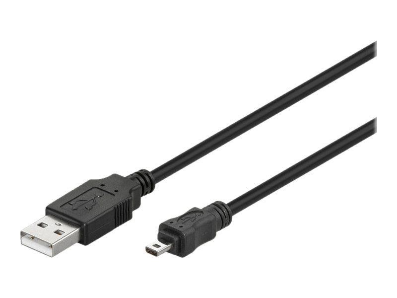 Pro Usb-a Usb Mini-b (8-pin) - 1.8m - Schwarz - Usb Kabel 4040849939723