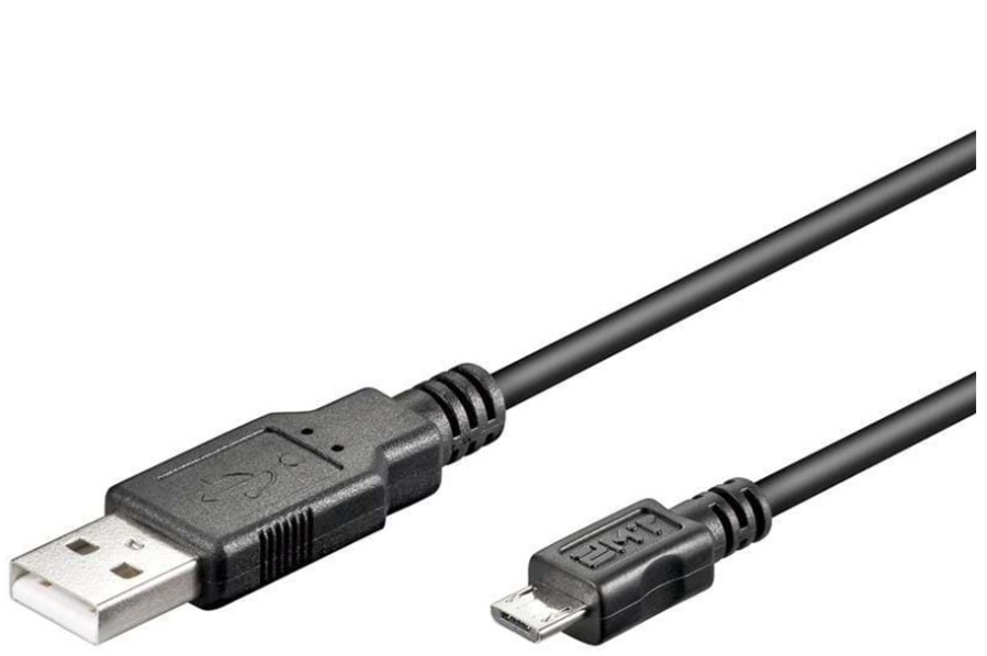 Pro Usb-a Usb Micro-b - 3m - Schwarz - Usb Kabel