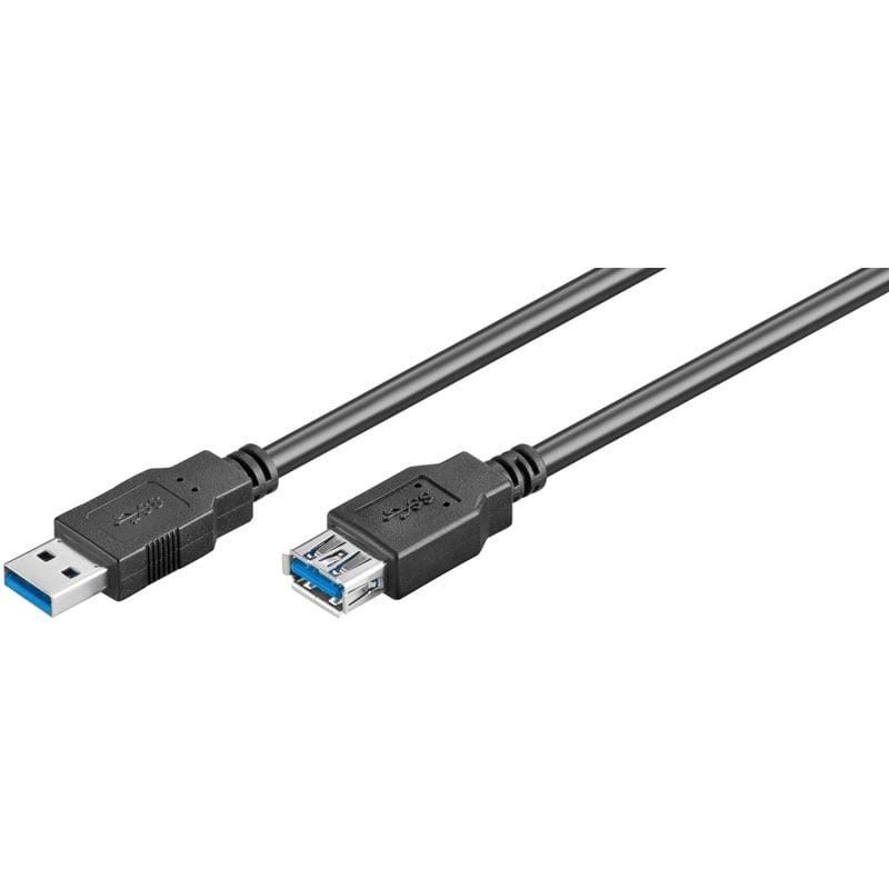 Pro Usb 3.0 Extension A/a - Schwarz - 1.8m - Usb Kabel 4040849939983