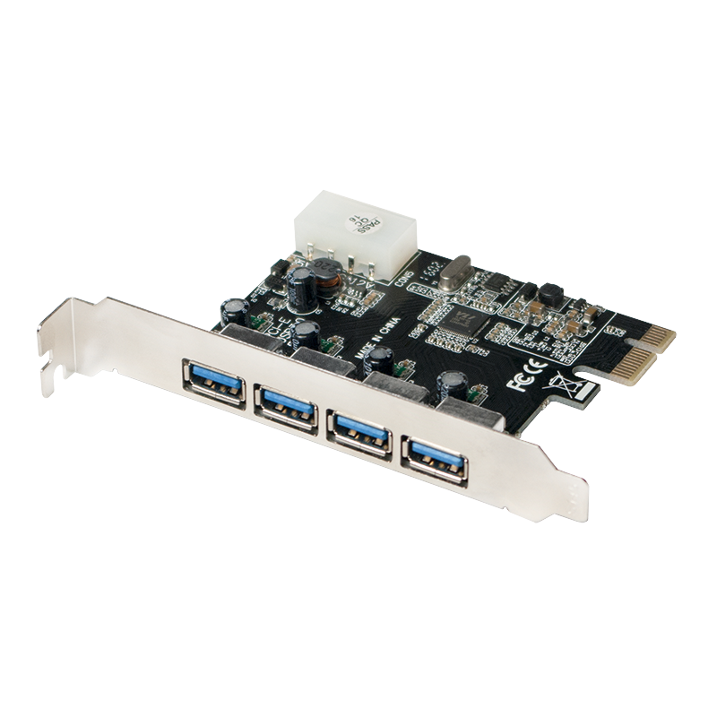 Logilink Usb 3.0 4-ports Pci Express Card - Controller