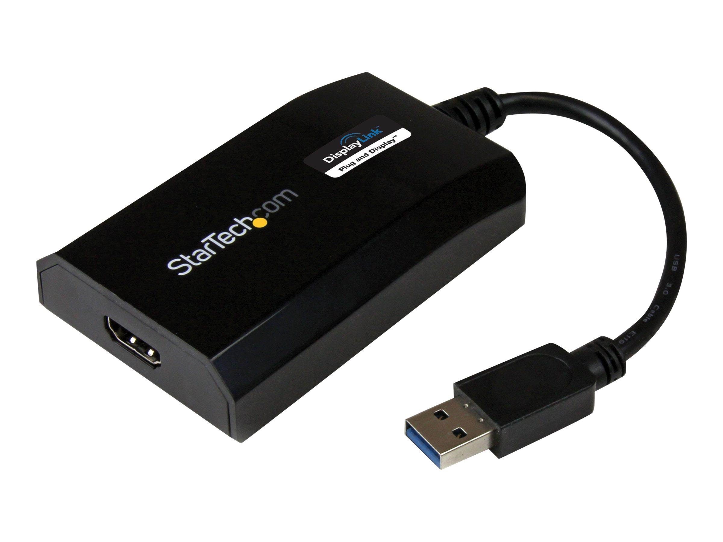 Usb 3.0 zu Hdmi External Video Card Extern Videoadapter - Display Kabel Schwarz Usb32hdpro