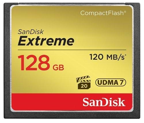 Sandisk Extreme Cf- 120mb/s - 128gb - Speicherkarten Sdcfxsb-128g-g46
