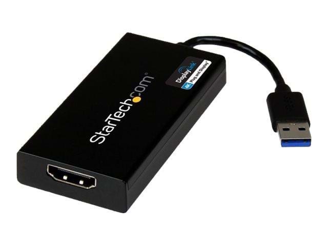 Usb 3.0 zu 4K Hdmi External Multi Monitor Video Graphics Adapter Extern Videoadapter - Display Kabel Schwarz Usb32hd4k