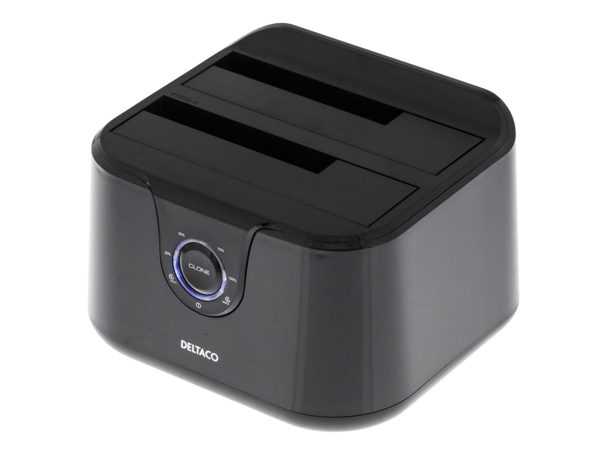 Deltaco Map-gd35u3 Hdd Dock With Clone Function - Controller