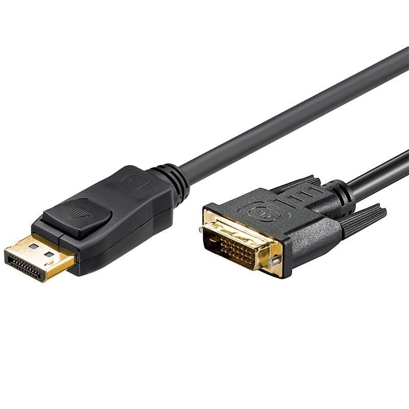 Pro Displayport - Dvi-d - Schwarz - 1m - Display Kabel