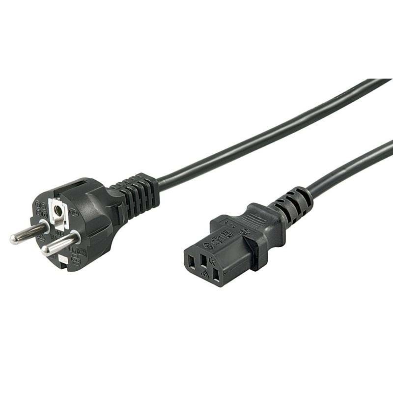 Pro Power Cable C13 - Schwarz - 3m - Stromkabel Extern