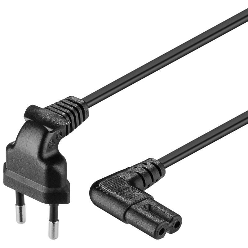 Pro Power Cable C7 - 3m - Schwarz - 90° - Stromkabel Extern