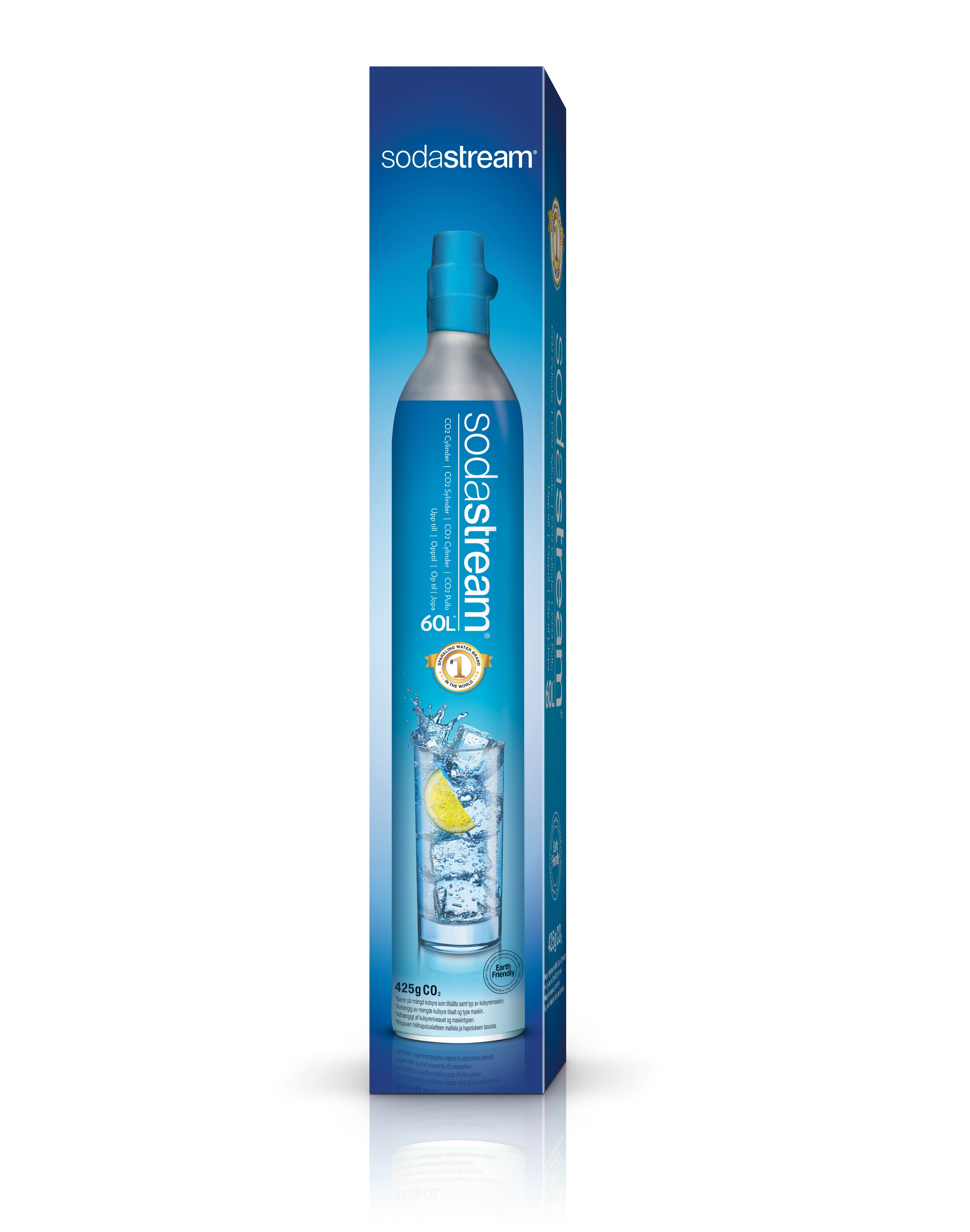 Sodastream 60l Kohlensäure Co2 Zylinder - Staubsauger Zubehoer