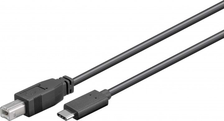 Pro Usb 3.1 C - Usb 2.0 B - 1m - Usb Kabel Schwarz 4040849679858