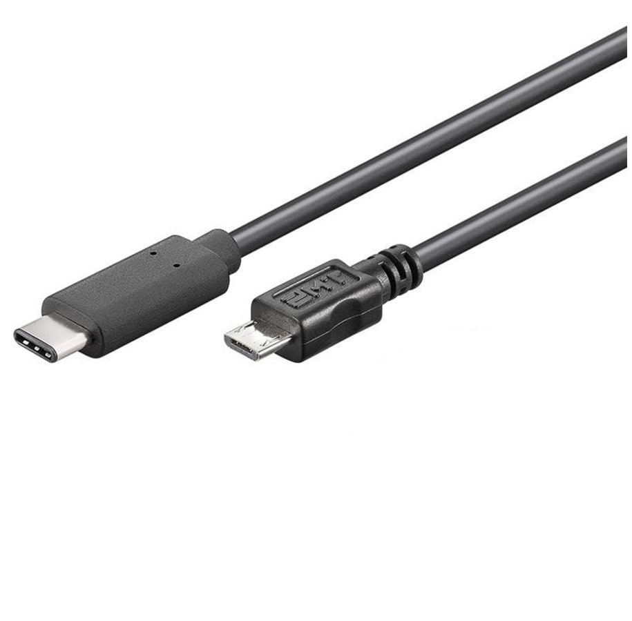 Pro Usb-c Usb Micro-b - 0.6m - Schwarz - Usb Kabel