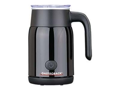 Gastroback Latte Magic Milchaufschäumer - Schwarz - Kaffeezubereitung