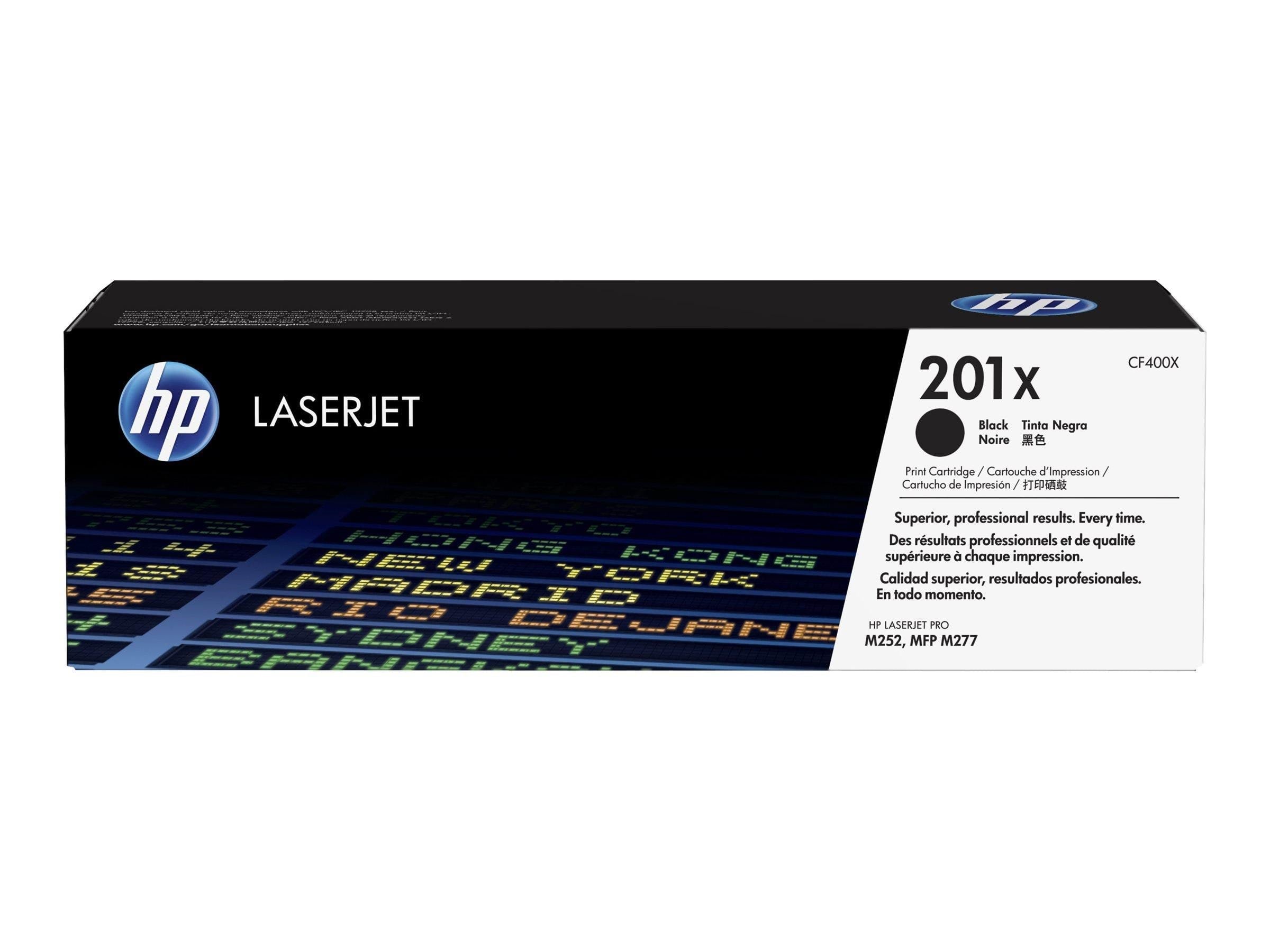 HP 201x / Cf400x High Capacity Black Toner - Druckerzubehoer Tinte Toner Schwarz