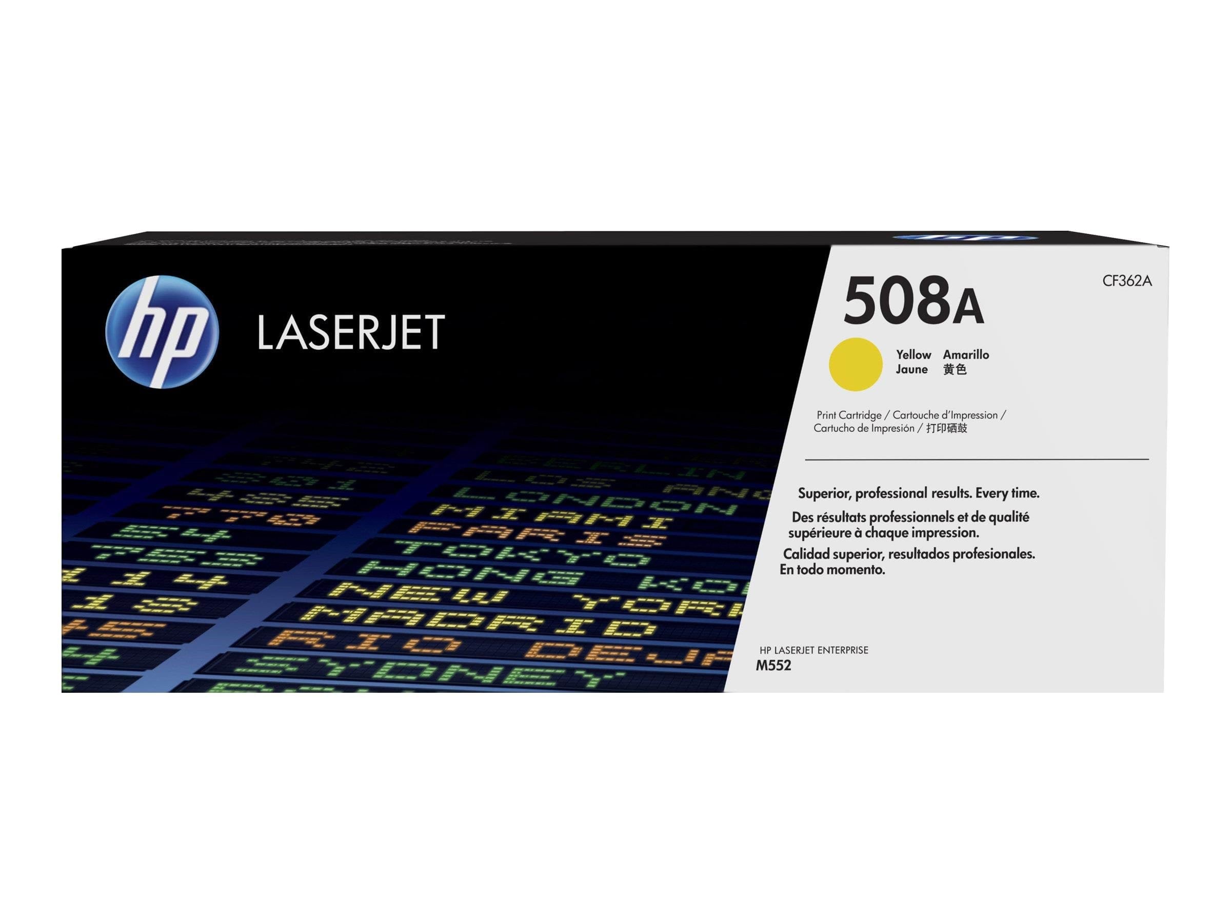 HP 508a / Cf362a - Yellow Toner - Druckerzubehoer Tinte Toner Gelb