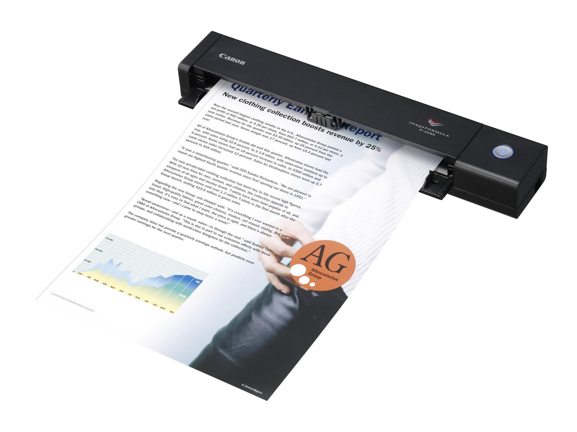 Canon Imageformula P-208ii - Scanner 9704b003