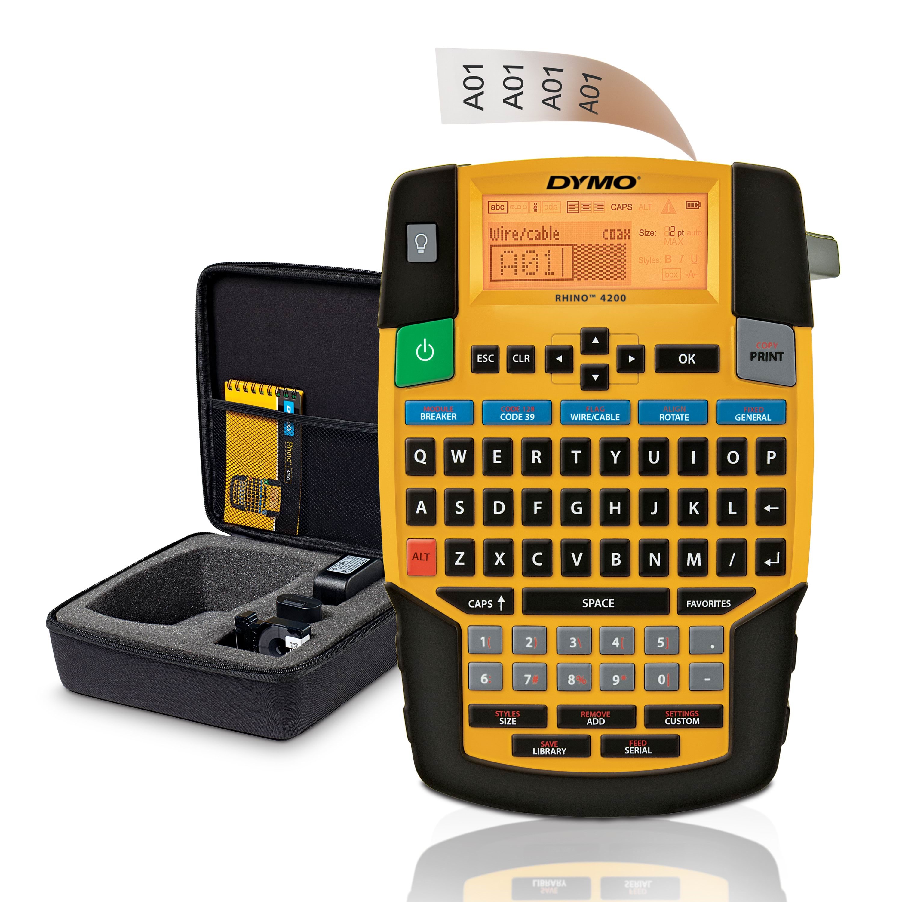 Dymo Rhino 4200 Kit Für Den Industriellen Etikettendrucker - Label Drucker 1852995