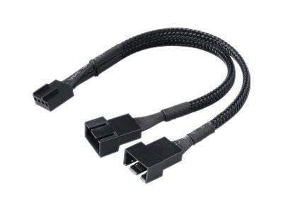 Akasa Pwm Fan Splitter - Stromkabel Intern Schwarz Ak-cbfa04-15