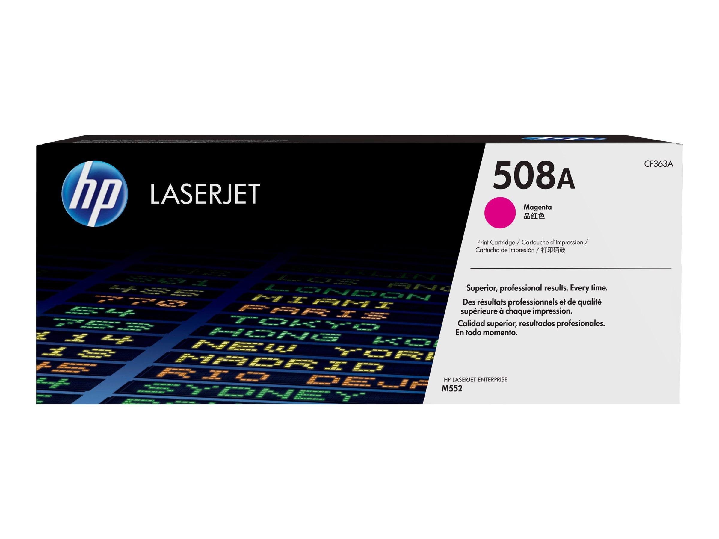 HP 508a / Cf363a - Magenta Toner - Druckerzubehoer Tinte Toner