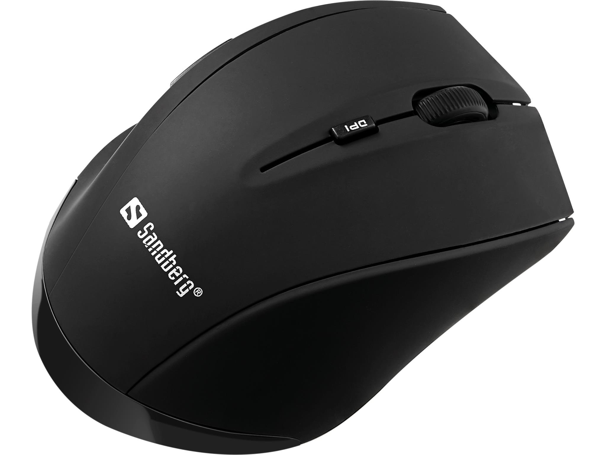 Sandberg Pro Wireless - Maus (Schwarz)