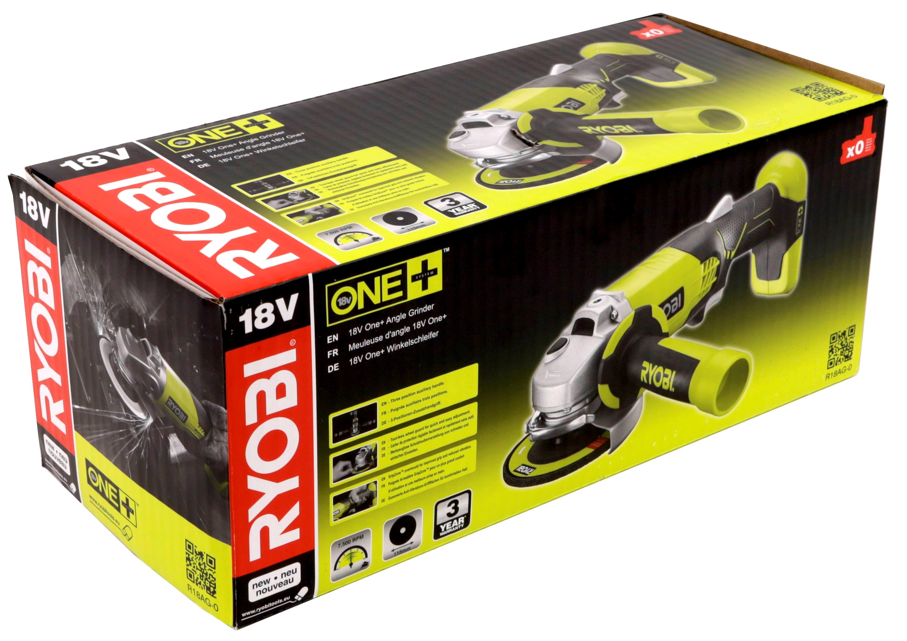 Ryobi One+ R18ag-0 - Winkelschleifer