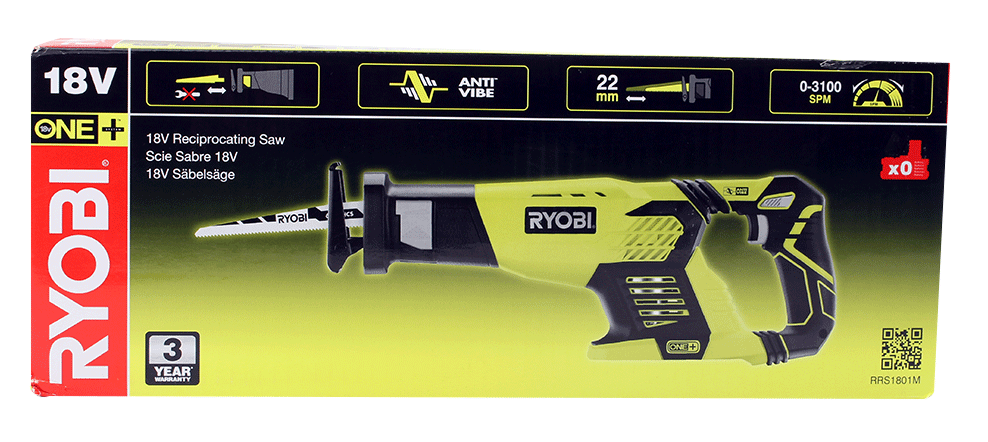 Ryobi One+ Rrs1801m - Saebelsaege 5133001162