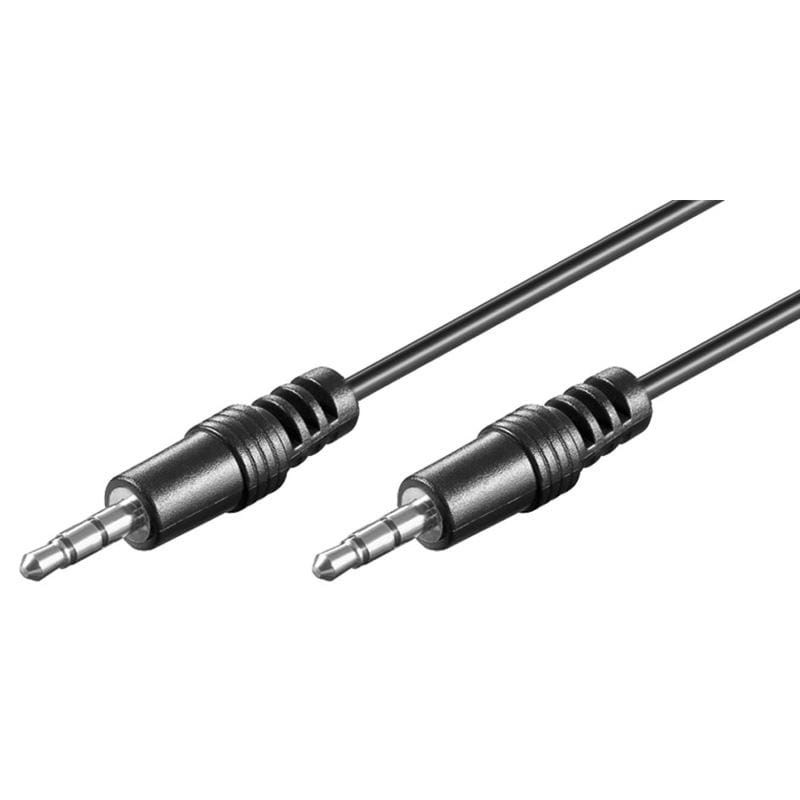 Pro Minijack 3.5mm Shielded 3P - 10m - Audio Kabel Schwarz 4040849516610