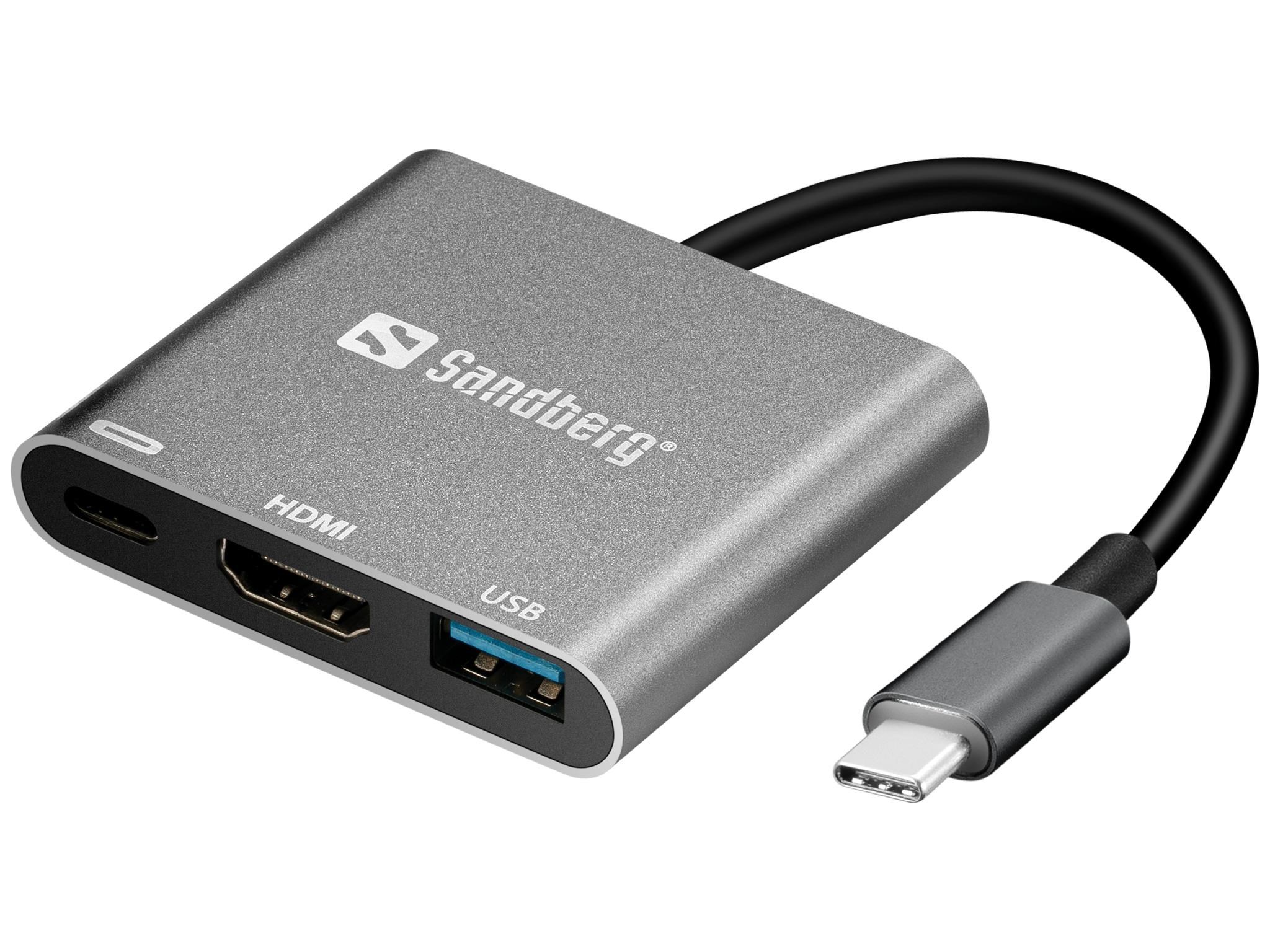 Sandberg Usb-c Mini Dock Hdmi+Usb - Dockingstationen 136-00