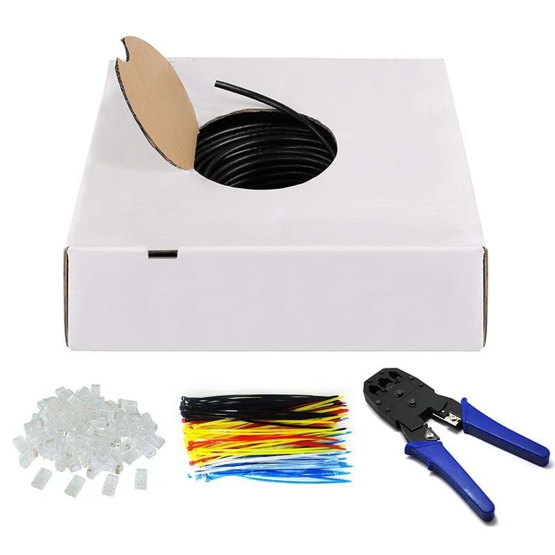 Pro Lan Cat 6 Utp - Outdoor - Schwarz - 305m - Netzwerk Kabel