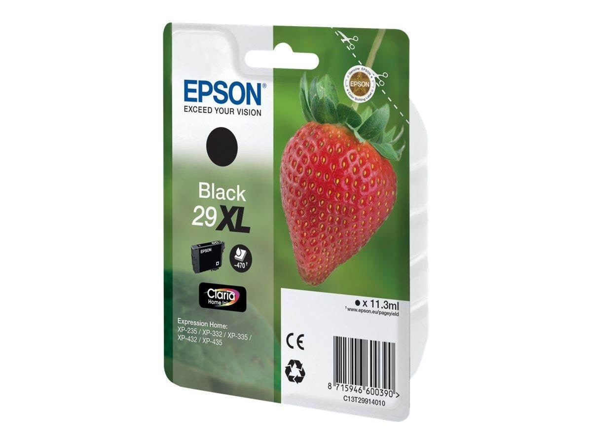 Epson 29xl - Black Ink Cartridge - Druckerzubehoer Tinte Toner Schwarz C13t29914010