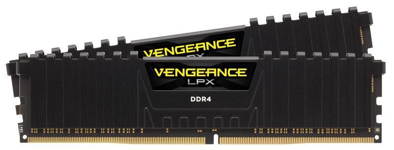 Corsair Vengeance Lpx Ddr4-2666 - 32gb - Cl16 - Dual Channel (2 Pcs) - Intel Xmp - Schwarz - Ram Cmk32gx4m2a2666c16