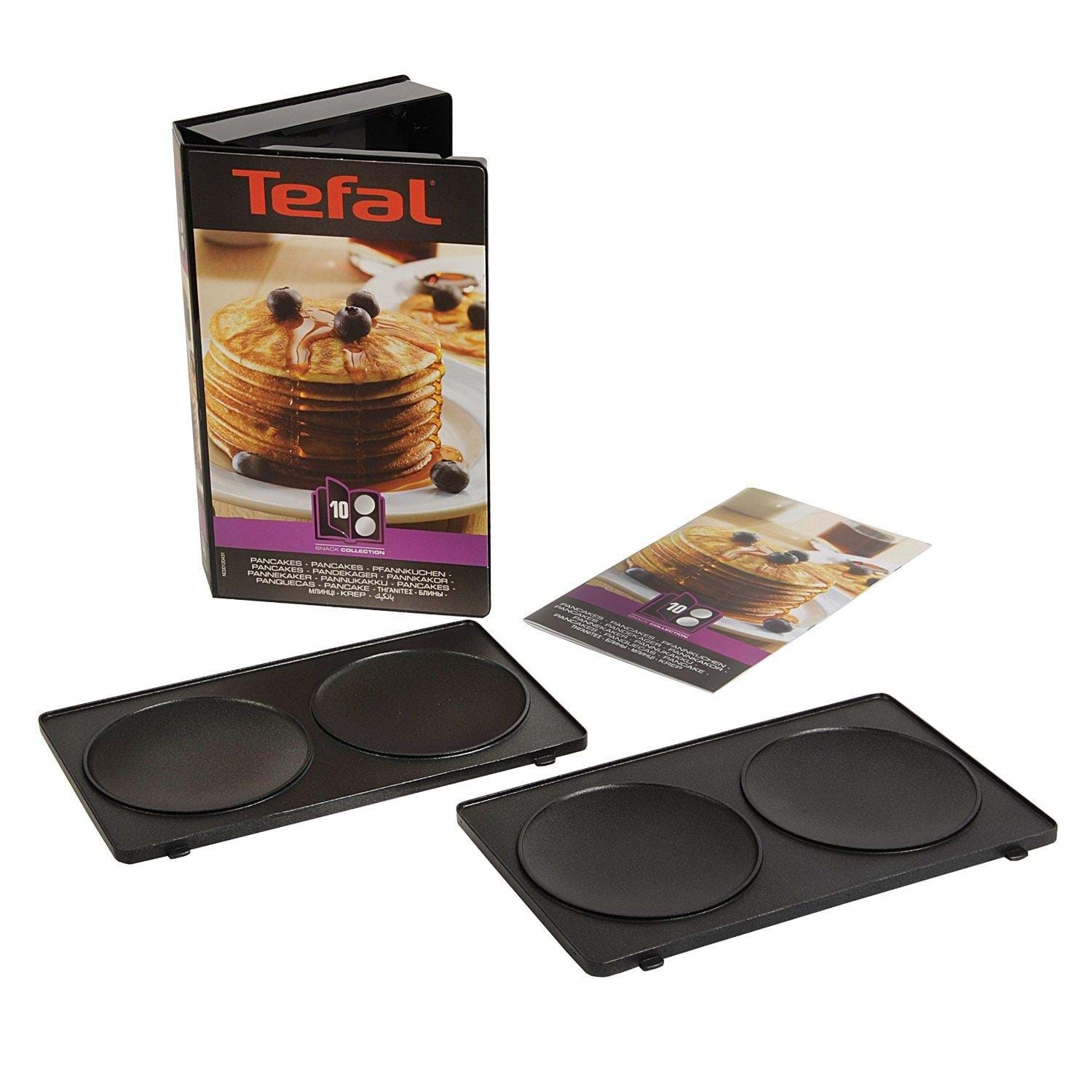 Tefal Snack Collection - Box 10: Pancake Plates - Kuechenmaschinen Zubehoer Xa801012