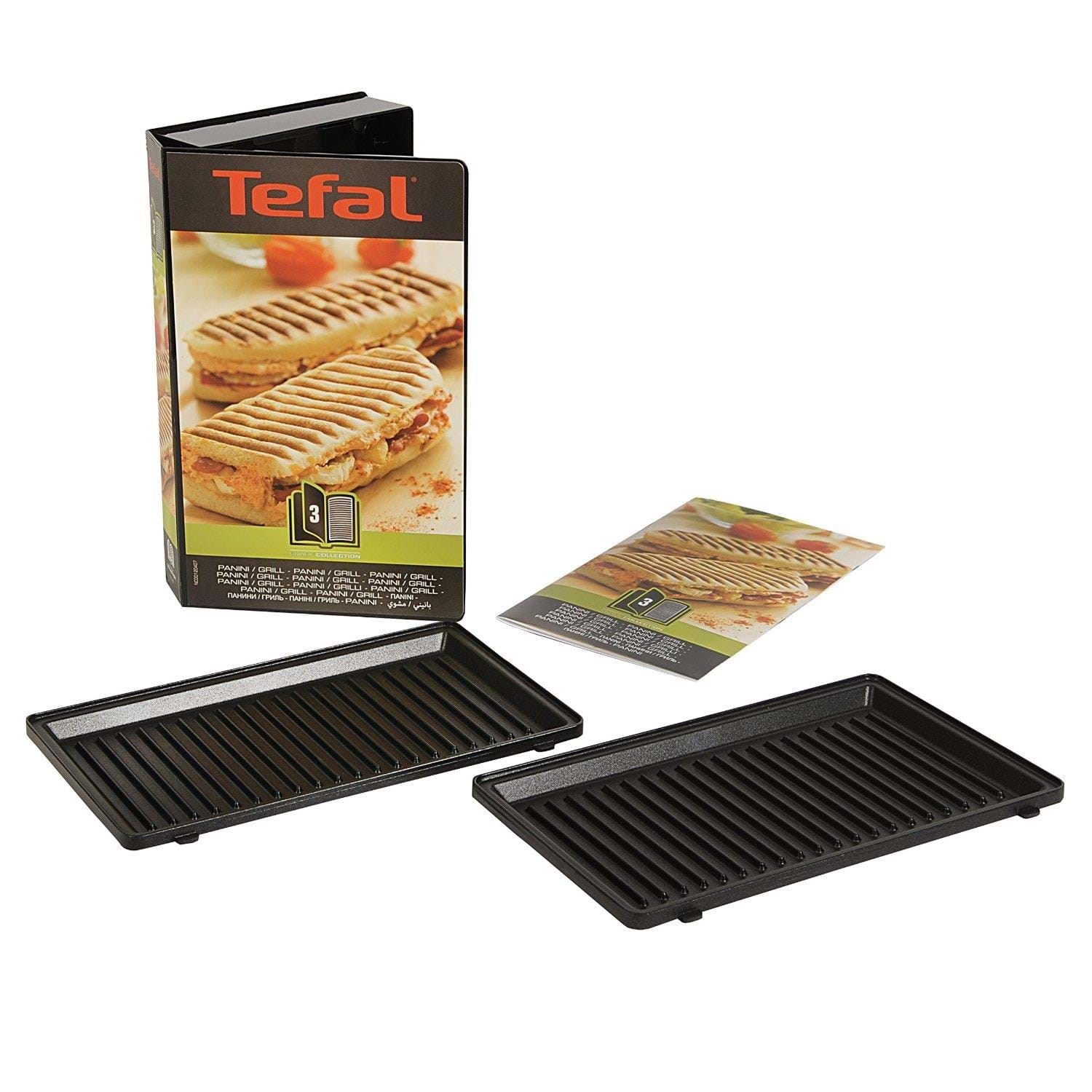Tefal Xa8003 Snack Collection Platte Grill/panini Nr. 3 - Kuechenmaschinen Zubehoer Xa800312