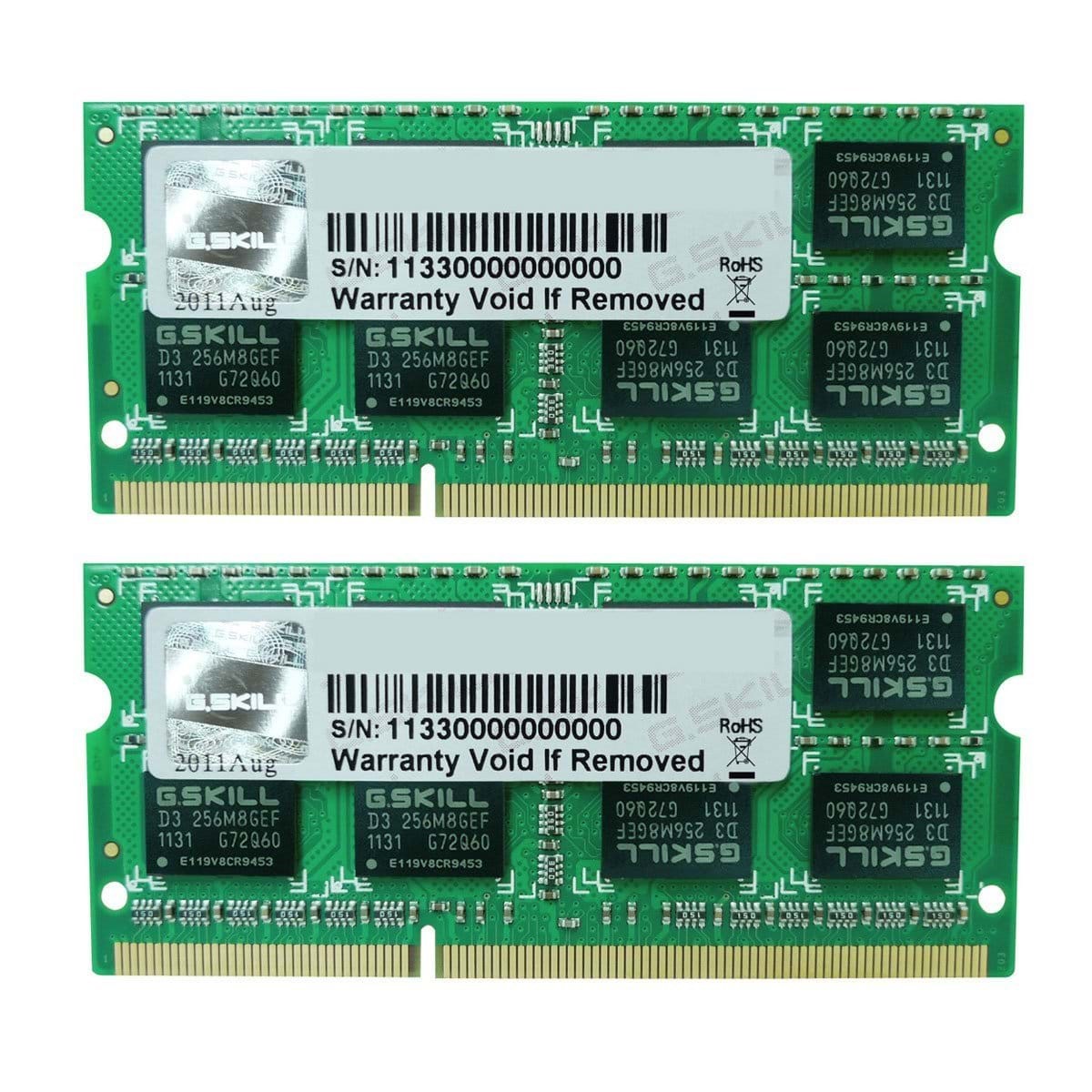 G.Skill Standard SO Ddr3l-1600 DC - 8gb - Ram F3-1600c9d-8gsl