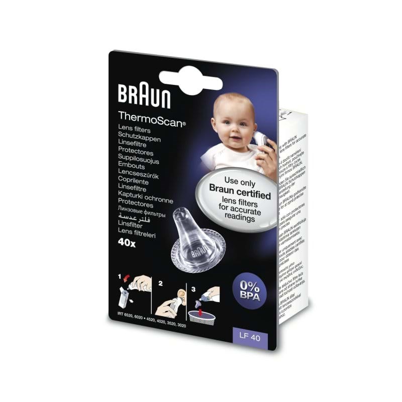 Braun Thermometer Lens Filter 40 For Thermometer - Gesundheit Lf40eula01