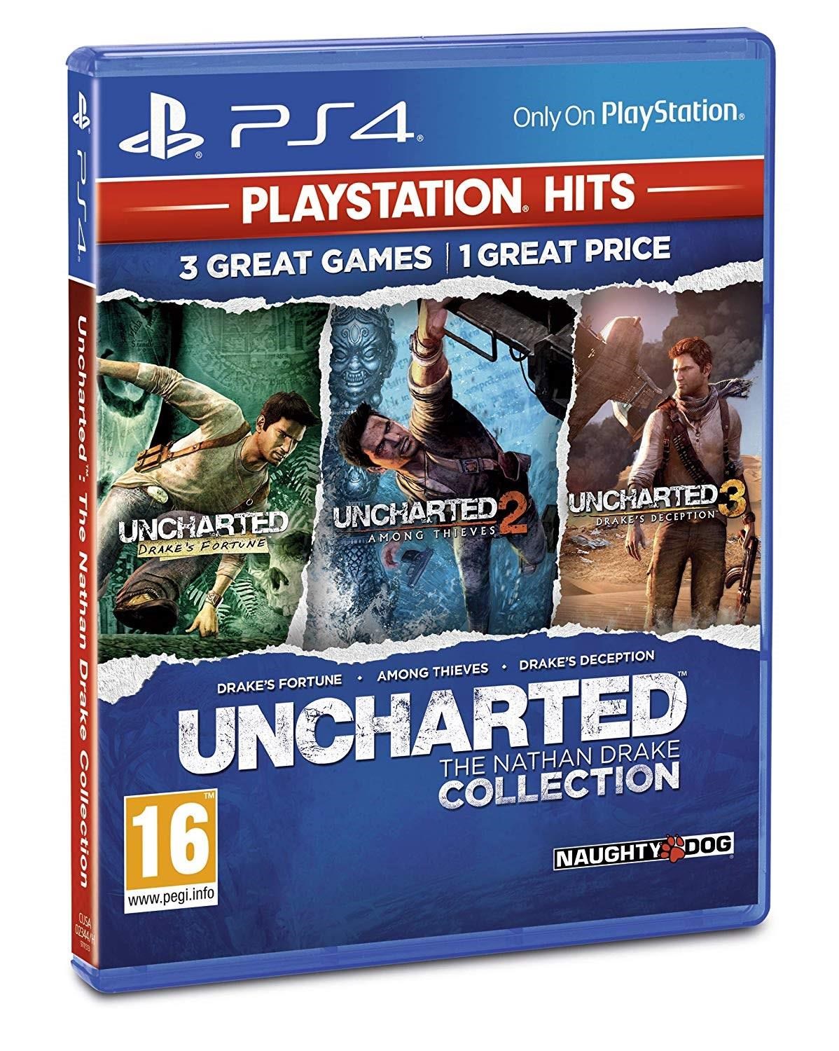 Uncharted: The Nathan Drake Collection (Playstation Hits) - Sony Playstation 4 - Action - Pegi 16 - Spiele 711719710912