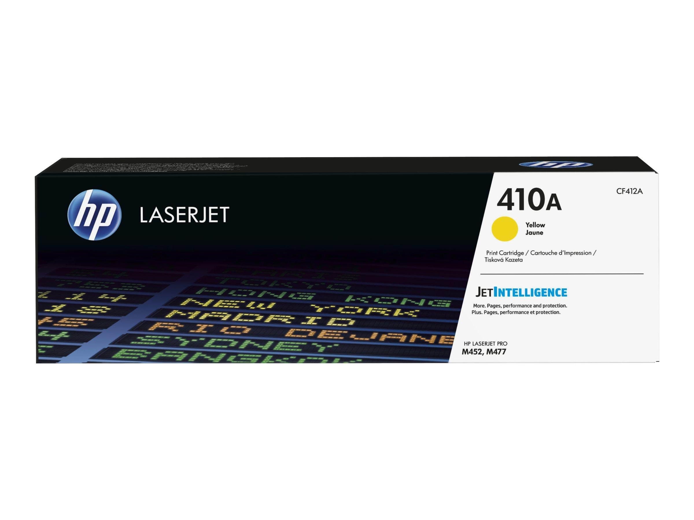 HP 410a / Cf412a Yellow Toner - Druckerzubehoer Tinte Toner